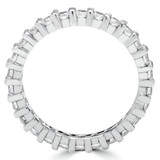 1 - 1 1/6 CTW Full Eternity Round Lab Created Diamond Anniversary Wedding Band Ring in White Gold (MVSAR1011-W)