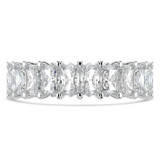 3 7/8 to 5 CTW Full Eternity Radiant Lab Created Diamond Anniversary Wedding Band Ring in White Gold (MVSAR1020-W)