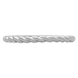 Rope Classic Wedding Band Ring in White Gold (MVSXB0060-W)