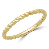 Rope Classic Wedding Band Ring in Yellow Gold (MVSXB0060-Y)
