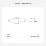 Halo Stud Earrings in 0.925 White Sterling Silver (MDS230235)