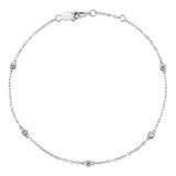 CTW Princess Green Lab Created Cubic Zirconia  Halo Pendant Necklace in 0.925 White Sterling Silver With Chain (MDS210231)