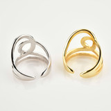 Cushion Blue  Split-shank Cushion Halo Cocktail Ring in 0.925 Sterling Silver with Accents (MDS230089)