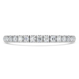 9/16 - 11/16 CTW Full Eternity Round Lab Created Diamond Anniversary Wedding Band Ring in White Gold (MVSAR1035-W)
