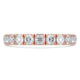 1 5/8 - 2 1/8 CTW Full Eternity Round Lab Created Diamond Anniversary Wedding Band Ring in Rose Gold (MVSAR1039-R)