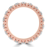 2 3/8 - 3 1/4 CTW Full Eternity Round Lab Created Diamond Anniversary Wedding Band Ring in Rose Gold (MVSAR1041-R)