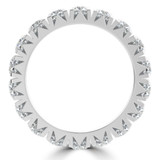 2 3/8 - 3 1/4 CTW Full Eternity Round Lab Created Diamond Anniversary Wedding Band Ring in White Gold (MVSAR1041-W)