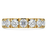 4 1/8 - 5 1/8 CTW Full Eternity Round Lab Created Diamond Anniversary Wedding Band Ring in Yellow Gold (MVSAR1042-Y)