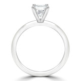 1 1/20 CT Emerald Diamond Solitaire Engagement Ring in 14K White Gold (MD200035)