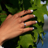 1 CT Round Diamond Solitaire Engagement Ring in 14K White Gold (MD210153)