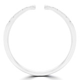 1/8 CTW Round Diamond Cocktail Ring in 14K White Gold (MDR170057)