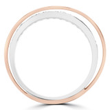 1/3 CTW Round Diamond Cocktail Ring in 14K Two-Tone Gold (MDR170083)