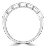 1/7 CTW Round Diamond Cluster Cocktail Ring in 14K White Gold (MDR210007)