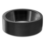 6 MM Alternative Mens Wedding Band in Black Cobalt (MDVBA0003)