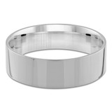7 MM Classic Womens Wedding Band in White Gold (MDVBC0003-7MM-W)