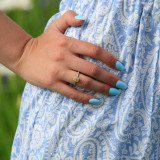 7/8 CTW Radiant Yellow Diamond Halo Engagement Ring in 14K White Gold (MD170089)