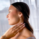 1/3 CT Round Diamond Solitaire Engagement Ring in 14K Rose Gold (MD190481)