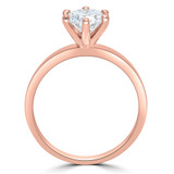 1 CT Round Diamond 6-Prong Solitaire Engagement Ring in 14K Rose Gold (MD200520)