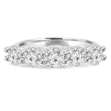 2 CTW Round Diamond Five-Stone Anniversary Wedding Band Ring in 14K White Gold (MD210154)