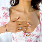 1 1/2 CTW Round Diamond Floral Halo Engagement Ring in 14K White Gold (MD210399)