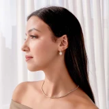 1 5/8 CTW Round Diamond Halo Drop/Dangle Earrings in 18K Yellow Gold (MD220350)