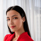 4/5 CTW Round Diamond Bezel Set Halo Stud Earrings in 14K White Gold (MD230154)