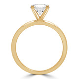 1 CT Round Diamond Solitaire Engagement Ring in 14K Yellow Gold (MD240436)