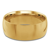 7mm Comfort Fit Classic Mens Wedding Band Ring in 14K Yellow Gold (MD250013)