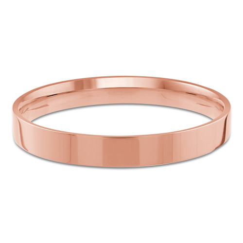 2 MM Classic Mens Wedding Band in Rose Gold (MDVBC0004-2MM-R)