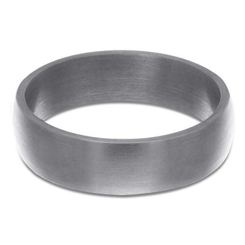 6 MM Alternative Mens Wedding Band in Grey Tantalum (MDVBA0017)
