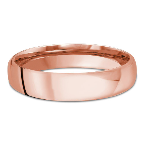 3.5 MM Modern Comfort Fit Classic Mens Wedding Band in Rose Gold (MDVBC0008-3.5MM-R)