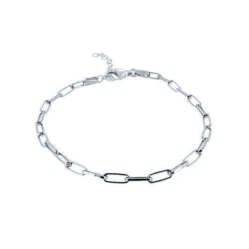 Strand Necklace in 0.925 White Sterling Silver (MDS230228)