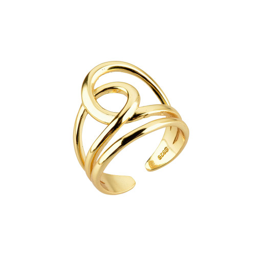 Cushion Blue  Split-shank Cushion Halo Cocktail Ring in 0.925 Sterling Silver with Accents (MDS230089)