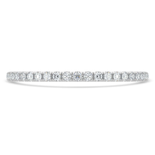 1/4 - 5/16 CTW Full Eternity Round Lab Created Diamond Anniversary Wedding Band Ring in White Gold (MVSAR1043-W)