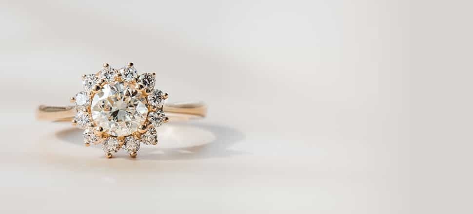 lab grown diamond rings