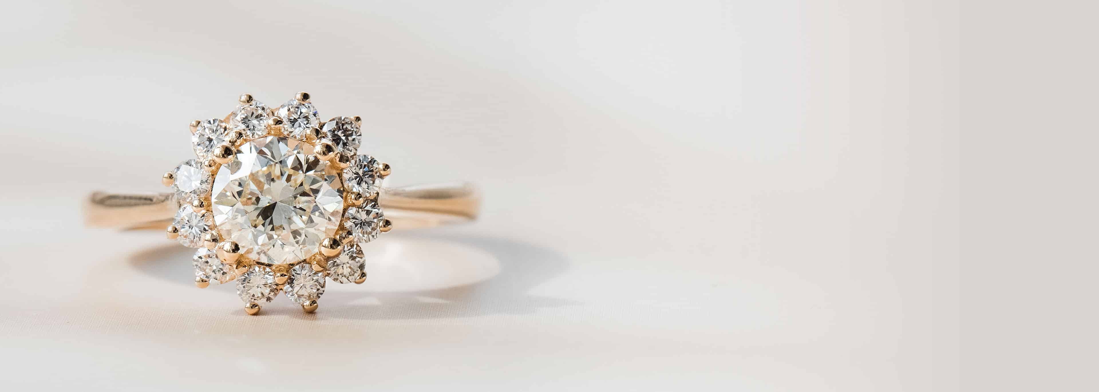 lab grown diamond rings