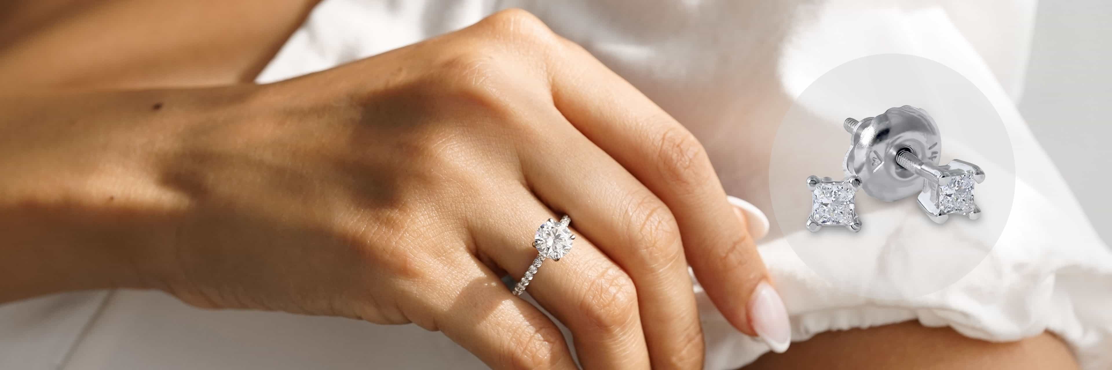  lab grown engagement rings