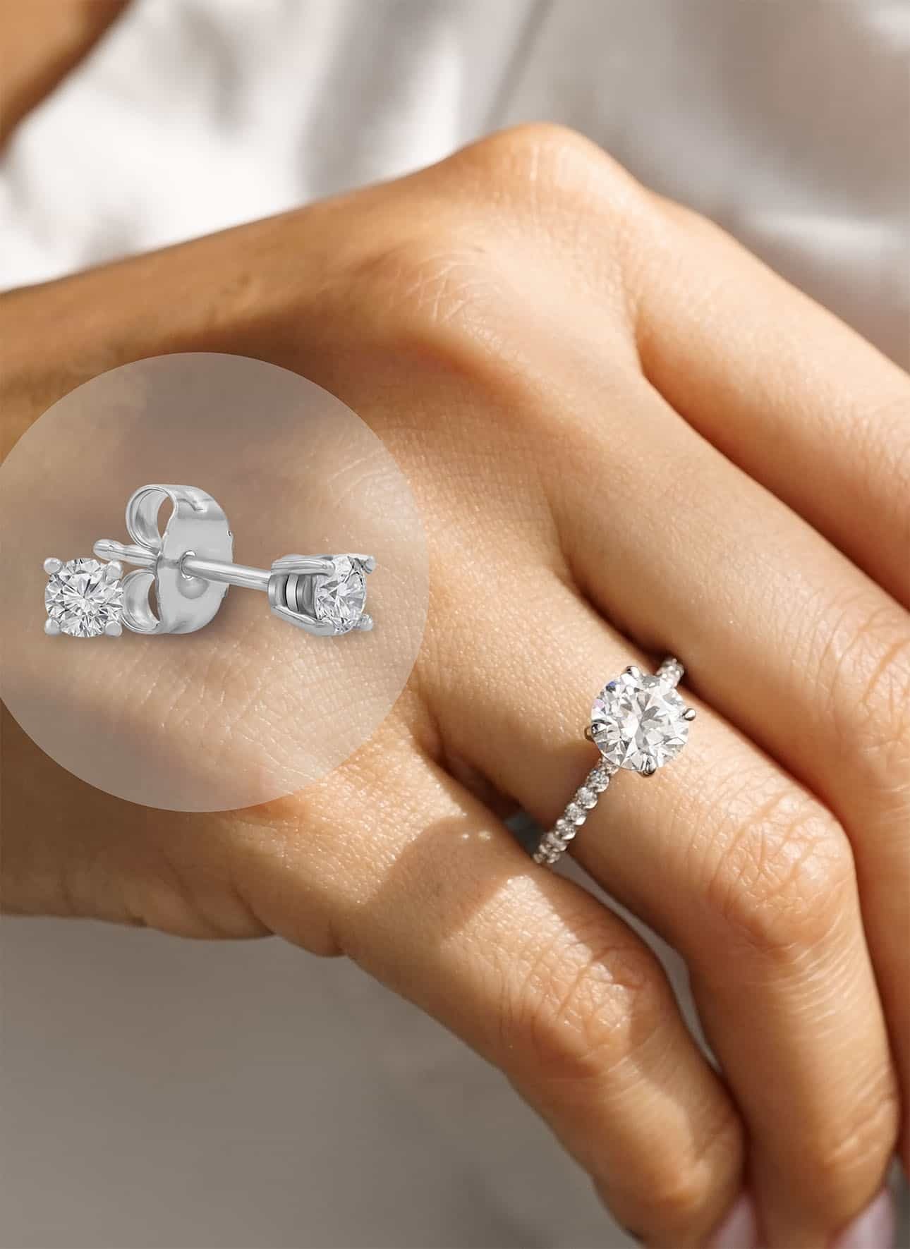  lab grown engagement rings