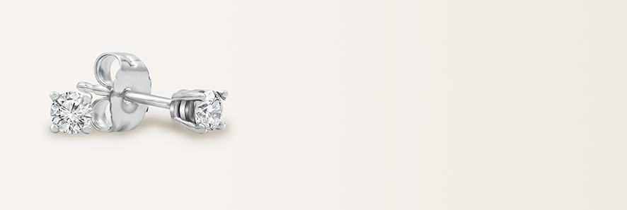 Complimentary diamond stud earrings with orders over $1,500
