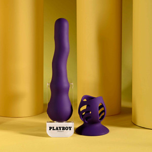 Wiggle It Wiggling Shaft Vibrator from Playboy Pleasure by Evolved Novelties PB-RS-6893-2 Wiggle It Wiggling Shaft Vibrator from Playboy Pleasure by Evolved Novelties PB-RS-6893-2