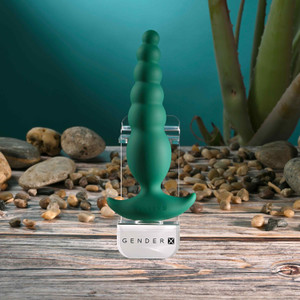 The Rattler Silicone Rechargeable Twirling Vibrator by Gender X GX-RS-7357-2