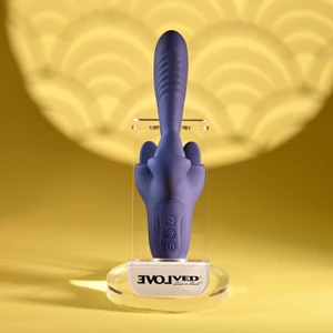 Tongue Twisted Silicone Rechargeable Clitoral Vibrator by Evolved Novelties EN-RS-8309-2