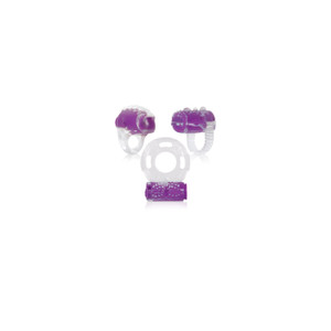 Evolved Novelties Ring True - 3 Piece vibrating cock ring set Evolved Novelties Ring True - 3 Piece vibrating cock ring set