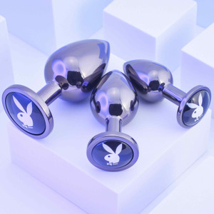 Playboy Pleasure 3 Ways Metal Anal Training Kit by Evolved Novelties Playboy Pleasure 3 Ways Metal Anal Training Kit by Evolved Novelties