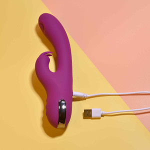 Playboy Thumper tapping rabbit vibrator by Evolved Novelties Playboy Thumper tapping rabbit vibrator by Evolved Novelties