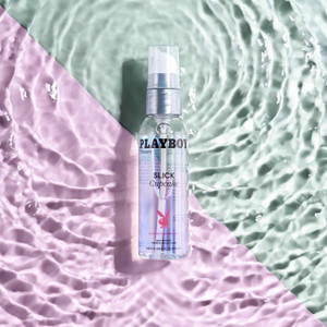 Slick Cupcake 2oz Personal Lubricant - Playboy Pleasure by Evolved Novelties Slick Cupcake 2oz Personal Lubricant - Playboy Pleasure by Evolved Novelties