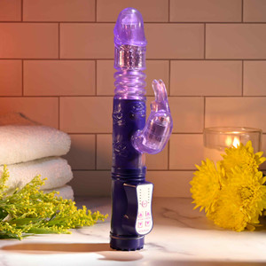 Bunny Thruster thrusting rabbit vibe from SELOPA by Evolved Novelties Bunny Thruster thrusting rabbit vibe from SELOPA by Evolved Novelties