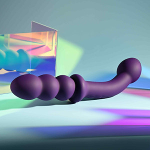The Seeker, a multi-play vibrator designed for G-Spot, P-Spot, anal, and vaginal play from Playboy Pleasure by Evolved Novelties The Seeker, a multi-play vibrator designed for G-Spot, P-Spot, anal, and vaginal play from Playboy Pleasure by Evolved Novelties