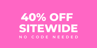 30% to 40% Off Sitewide, No Code Needed