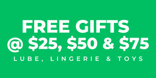 Free Gifts at $24.99, $50, and $75